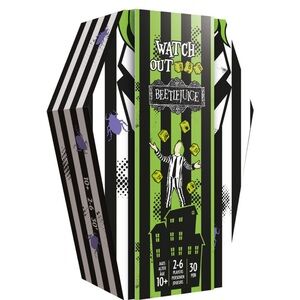 NWT Mixlore - Watch Out Beetlejuice Game English/French